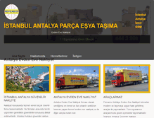 Tablet Screenshot of antalyanakliyat.com.tr