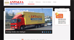 Desktop Screenshot of antalyanakliyat.com